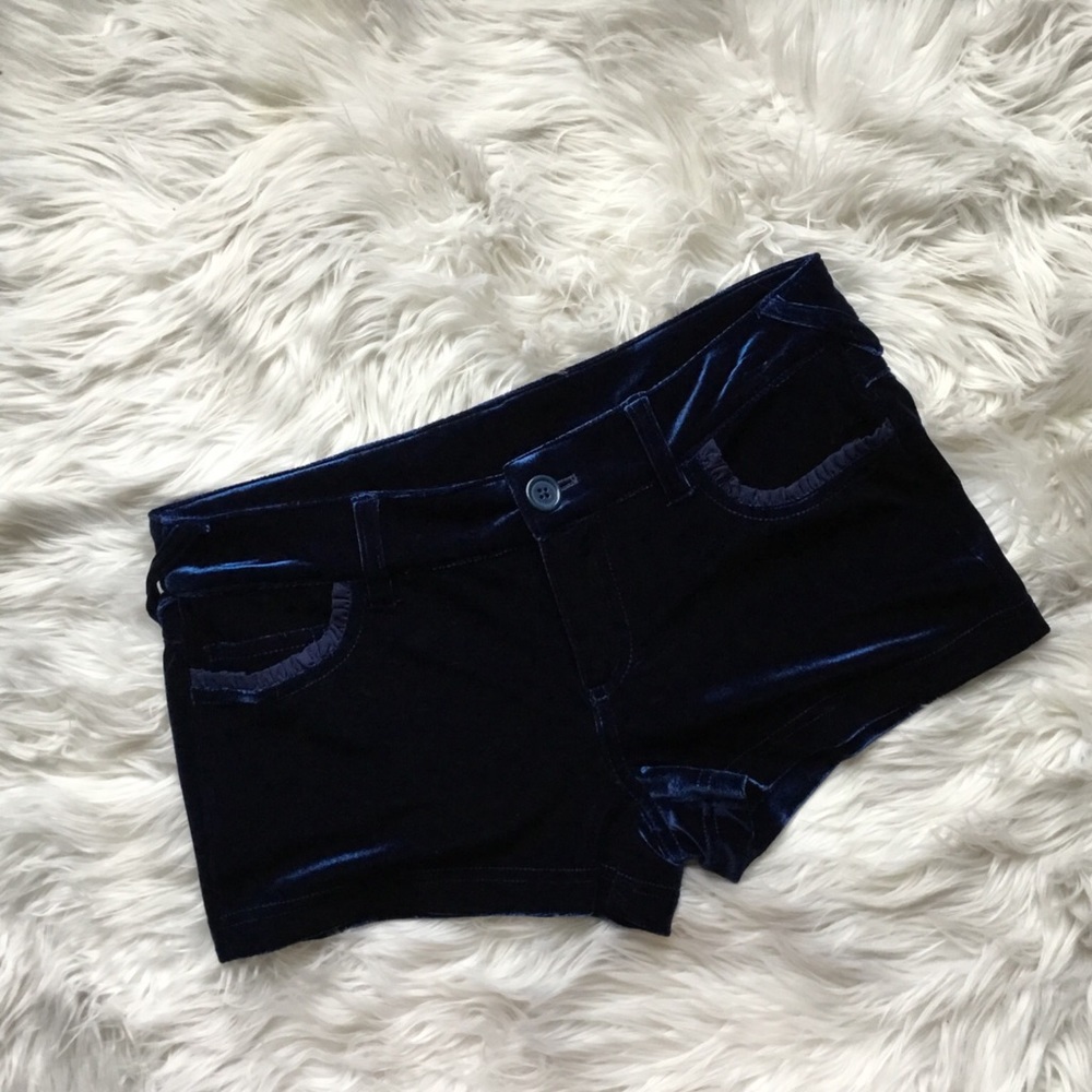 Vera Wang Velvet Shorts